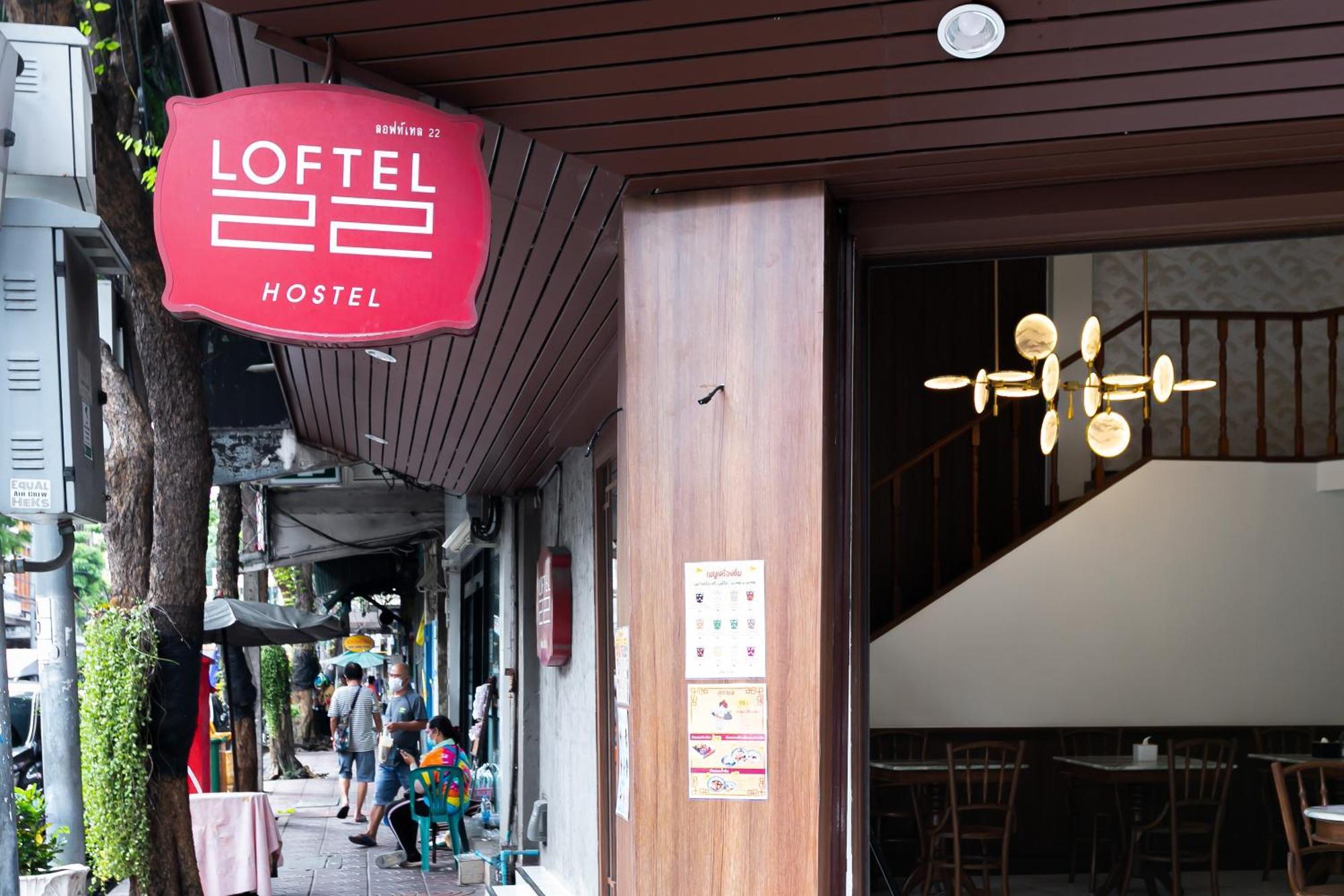 Loftel 22 Hostel Bangkok Ngoại thất bức ảnh